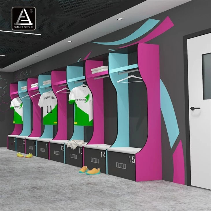 Football Sports Club Locker Room