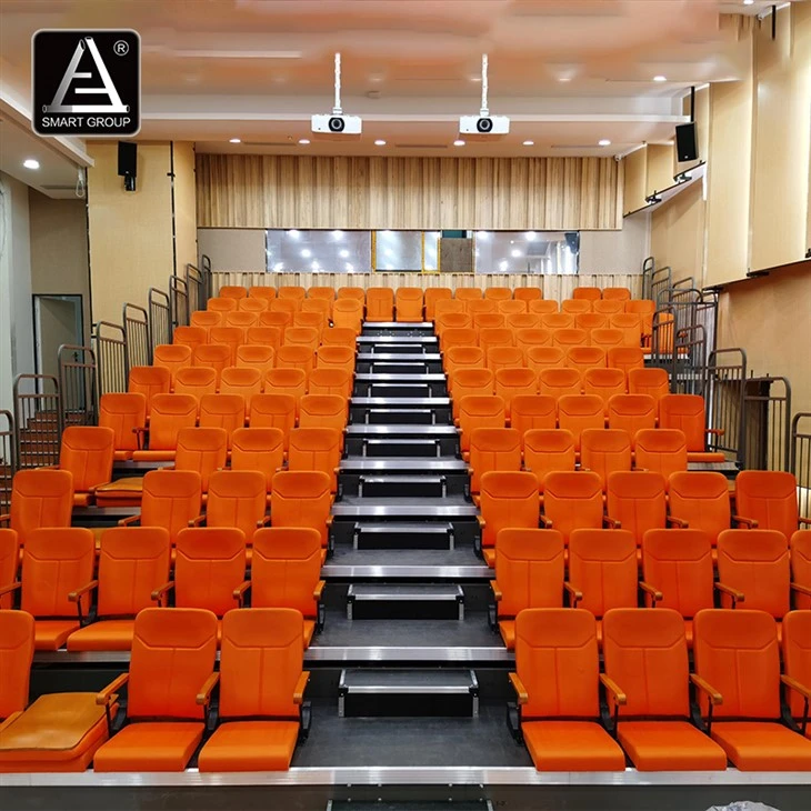 Motorized Telescopic Bleacher Seating high quality